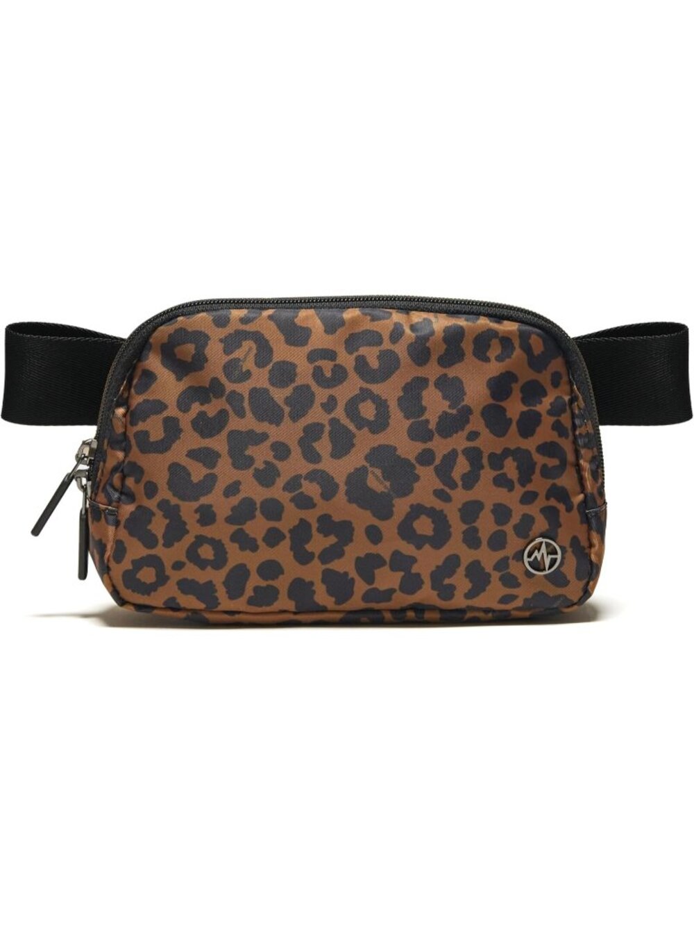 👜Women Midnight Leopard Two-Way Zipper Crossbody Bag Adjustable Strap Belt Bag